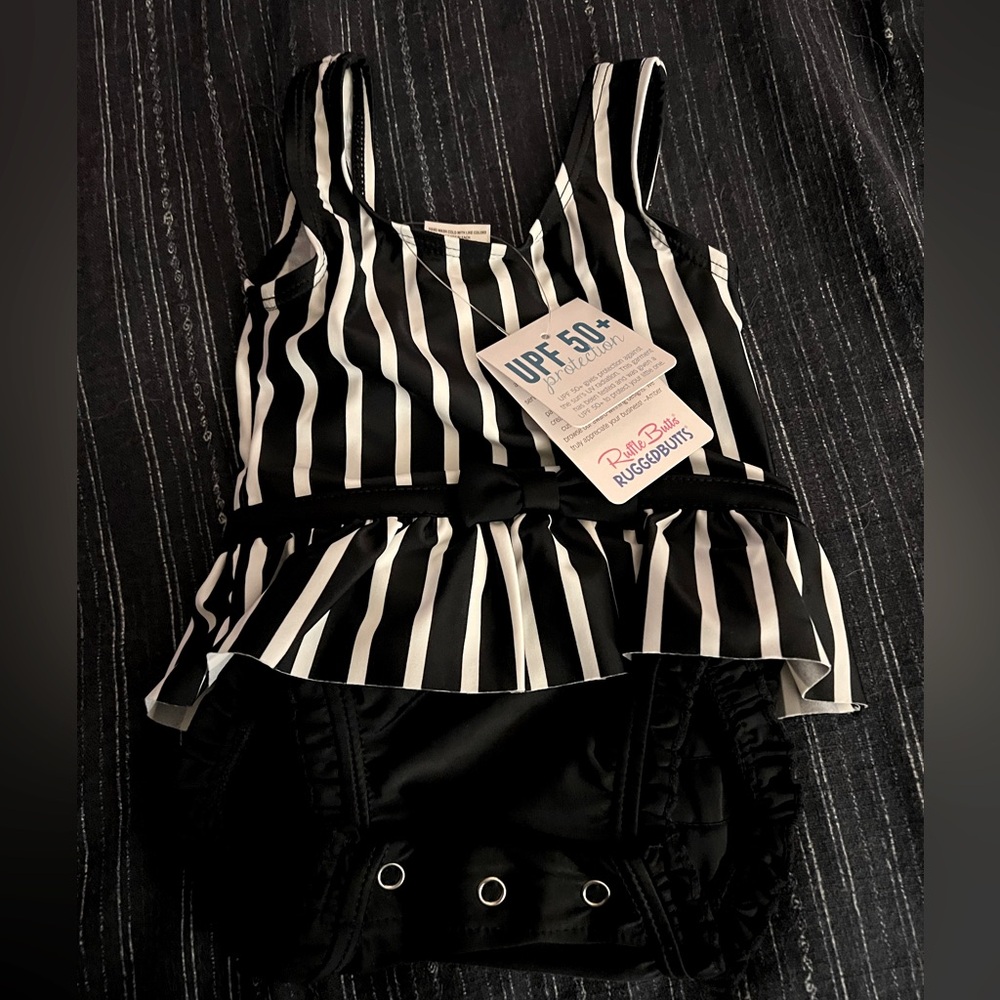 NWT Ruffle Butts Infant Swim Suit